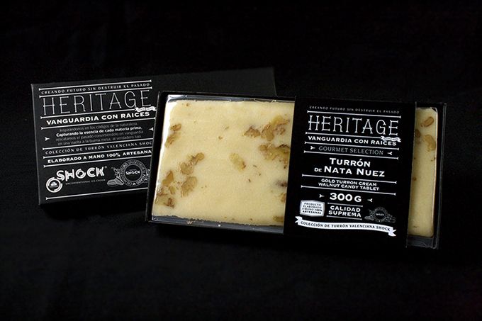 Turrón Heritage de Nata & Nuez 300 gr